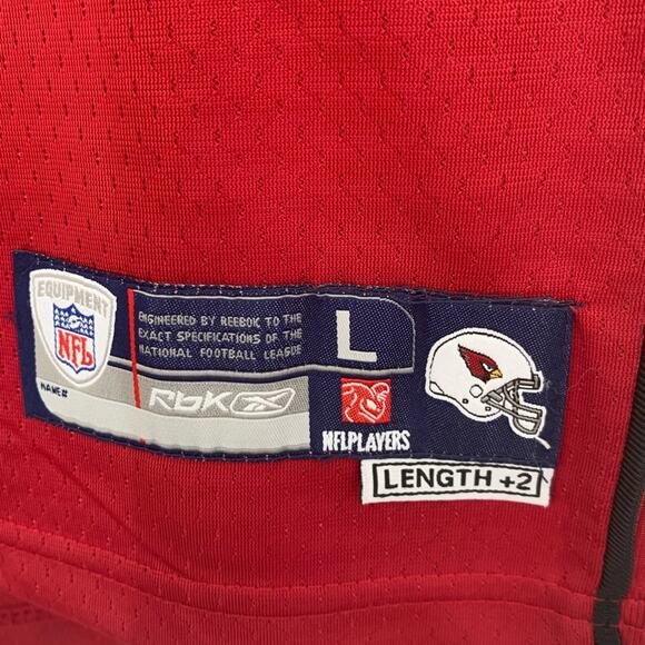 AUTHENTIC VINTAGE REEBOK ARIZONA CARDINALS EDGERRIN JAMES YOUTH JERSEY SZ LARGE - Picture 8 of 8